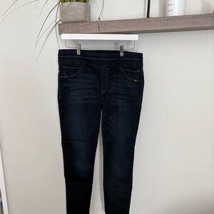 Dark Blue democracy pull on  Jeans